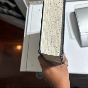 Speckled Hardcover Book